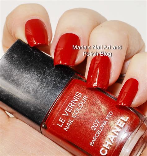 chanel barcelona red nail polish|Chanel liquid mirror nail polish.